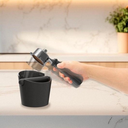 Contenitore fondi caffè Baristeo Throw&Away Mini ABS barra metallica base antiscivolo