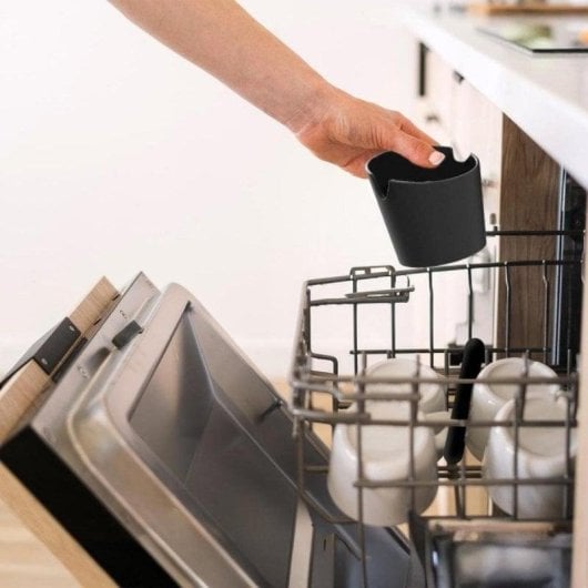 Contenitore fondi caffè Baristeo Throw&Away Mini ABS barra metallica base antiscivolo