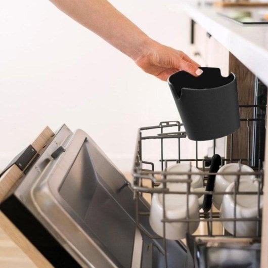 Contenedor de posos de café Cecotec Baristeo Throw&Away Large ABS 1.2L base antideslizante