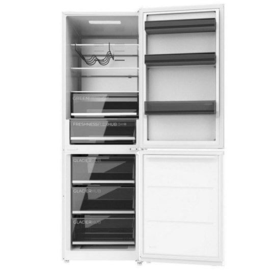 Cecotec Bolero CoolMarket Combi 409L Frigorífico 185cm Clase C Blanco No Frost