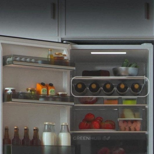 Réfrigérateur Combiné Cecotec Bolero CoolMarket Total No Frost 185 cm 409 L C Blanc