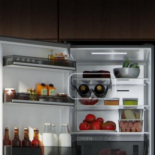Cecotec Bolero CoolMarket Combi 409 Frigorífico 185cm C Inox No Frost