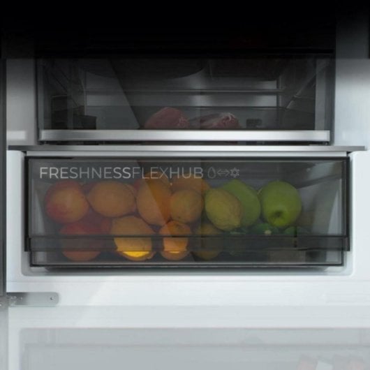Cecotec Bolero CoolMarket Combi 409L Frigorífico 185cm Clase C Cristal Negro No Frost