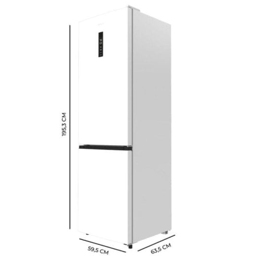Frigorífico Combi Cecotec Bolero CoolMarket Combi 335 Total No Frost 195,3cm 335L E Branco