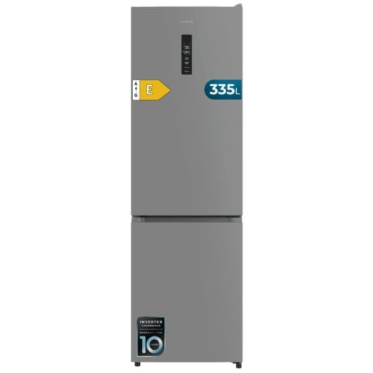 Cecotec Bolero CoolMarket Combi 335 Frigorífico Combi 335L No Frost E Gris