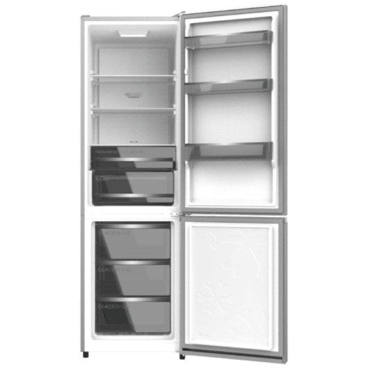 Frigorifero Combi Cecotec Bolero CoolMarket Combi 335 Total No Frost 195cm 335L E Inox