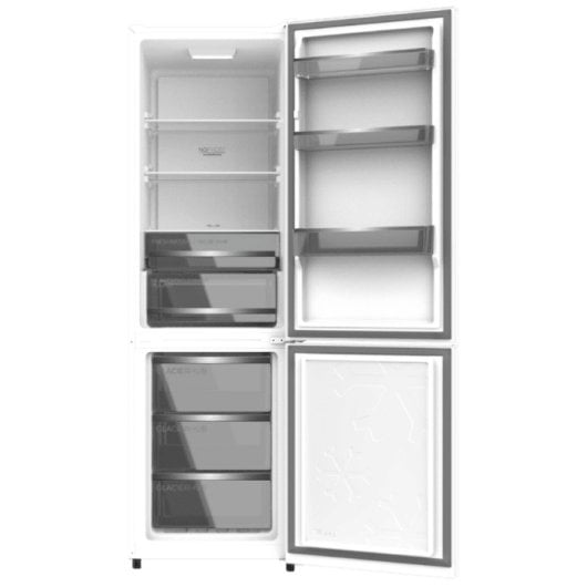 Cecotec Bolero CoolMarket Frigorífico Combi 195cm 333L E Cristal blanco No Frost Inverter