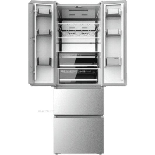 Réfrigérateur Combiné Cecotec Bolero CoolMarket Combi F2D Total No Frost 185 cm 395 L E Inox