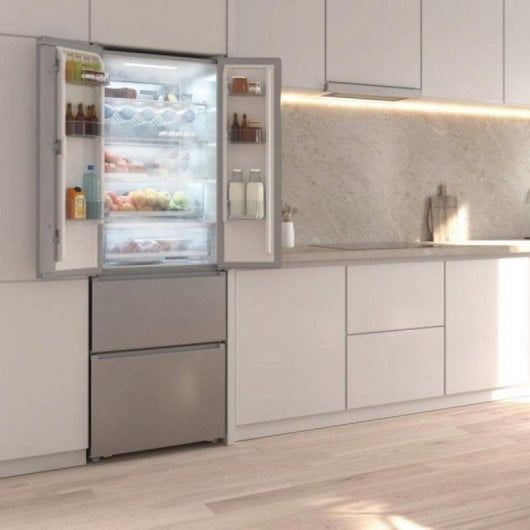 Cecotec Bolero CoolMarket Combi F2D 395L Frigorífico 185cm Clase E Inox No Frost