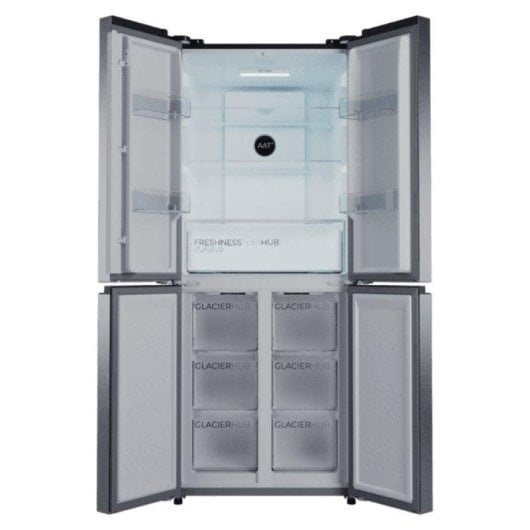 Frigorifero Quattro Porte Cecotec Bolero CoolMarket 4D 394L Total No Frost 394L E Inox Display