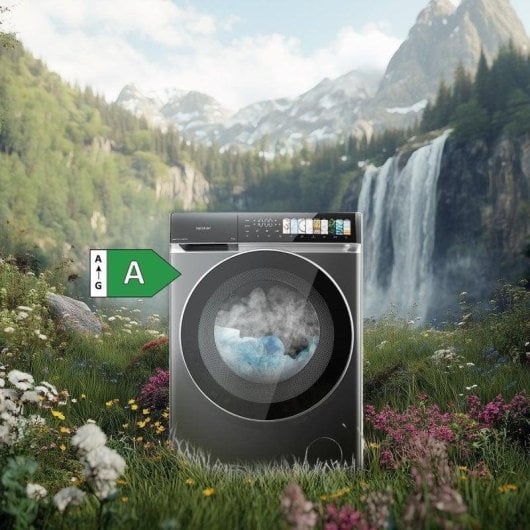 Lava-linge Cecotec Bolero DressCode 10970 Hublot 10kg 1400rpm A Acier Vapeur