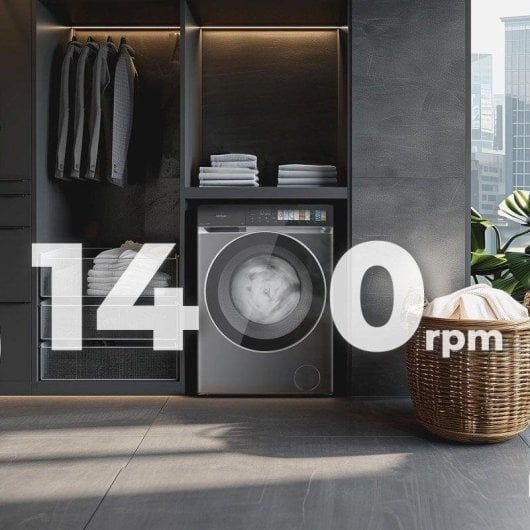 Lava-linge Cecotec Bolero DressCode 10970 Hublot 10kg 1400rpm A Acier Vapeur