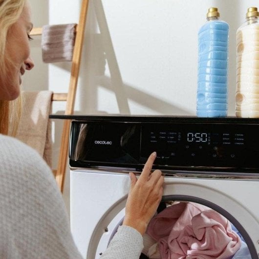 Sèche-linge Cecotec DressCode Dry 8400 Inverter Hublot 8kg B C Blanc Full Touch Silence