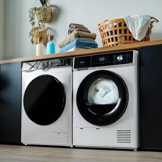 Sèche-linge à pompe à chaleur Cecotec Bolero Dresscode Dry 8330 8kg Classe E Silence Stop&Go