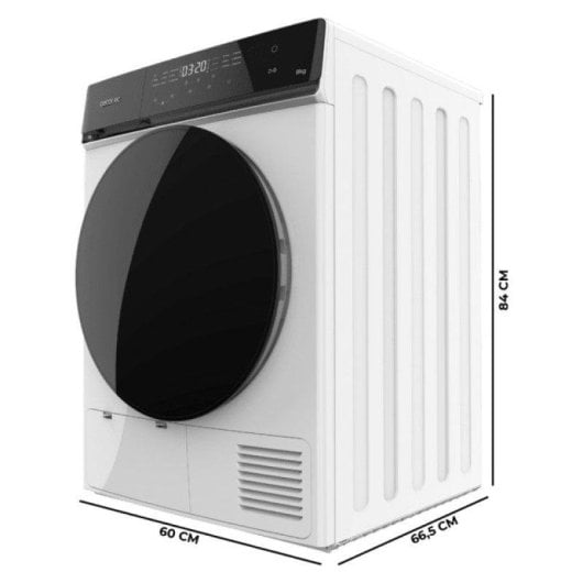 Asciugatrice a pompa di calore Cecotec Bolero DressCode Dry 8400 Max+ 8kg Classe energetica E FullTouch Silence
