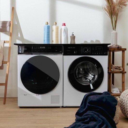 Asciugatrice a pompa di calore Cecotec Bolero DressCode Dry 8400 Max+ 8kg Classe energetica E FullTouch Silence