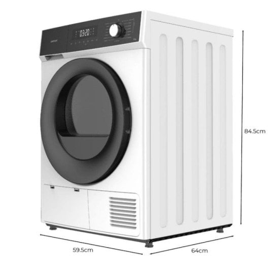 Cecotec Bolero Dresscode Dry 9330 Secadora 9kg Bomba de Calor E Blanca 15 Programas Silence