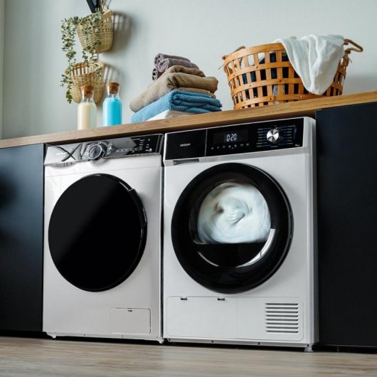 Cecotec Bolero Dresscode Dry 9330 Secadora 9kg Bomba de Calor E Blanca 15 Programas Silence