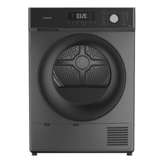 Cecotec Bolero Dresscode Dry 9300 Steel Secadora 9kg Bomba de Calor E Acero 15 Programas Silence