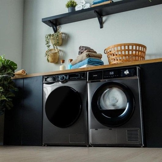 Cecotec Bolero Dresscode Dry 9300 Steel Secadora 9kg Bomba de Calor E Acero 15 Programas Silence