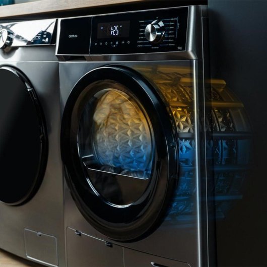 Cecotec Bolero Dresscode Dry 9300 Steel Secadora 9kg Bomba de Calor E Acero 15 Programas Silence