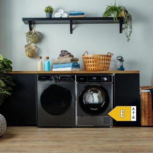 Cecotec Bolero Dresscode Dry 9300 Steel Secadora 9kg Bomba de Calor E Acero 15 Programas Silence