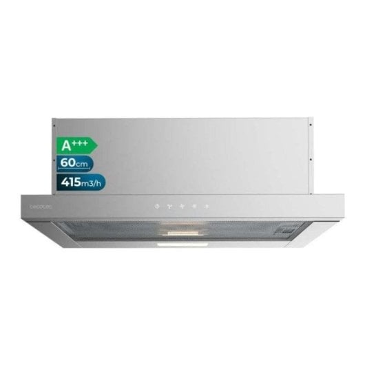 Campana extractora Cecotec Bolero Flux TLT 604000 Évacuation/Recirculation 60cm Touch Inox LED
