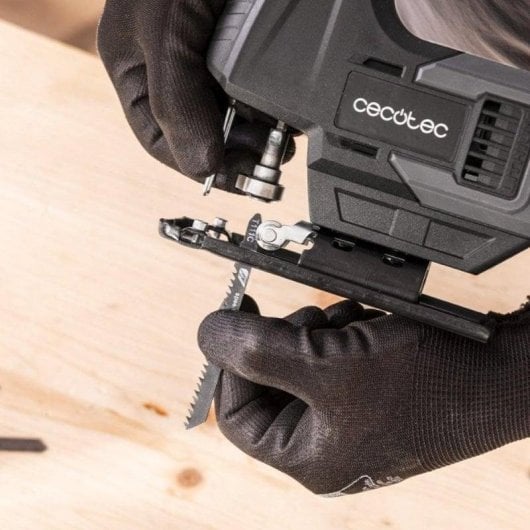 Stichsäge Cecotec MultiCut 500 Vision Liberty kabellos 21V Laser 8 Sägeblätter
