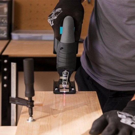 Stichsäge Cecotec MultiCut 500 Vision Liberty kabellos 21V Laser 8 Sägeblätter