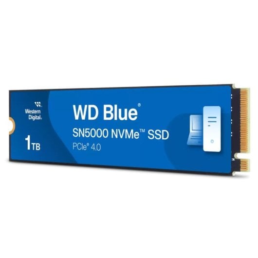 WD Blue SN5000 1TB Disco SSD M.2 PCIe 4.0 NVMe Gen4 Bulk