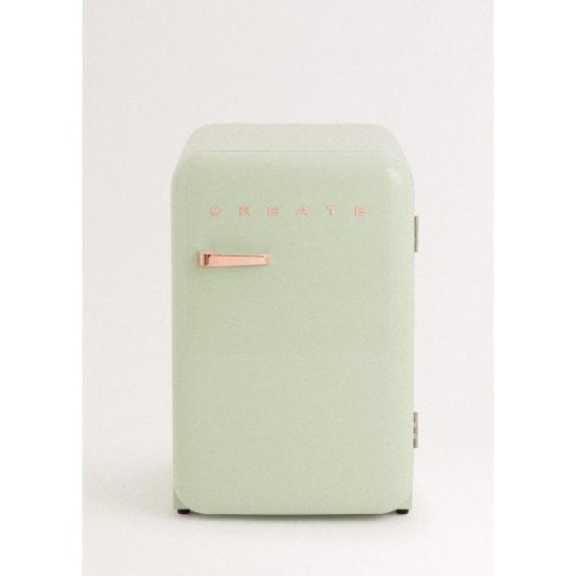 Create Frigorífico Retro Compacto 107L Gas R600a Verde