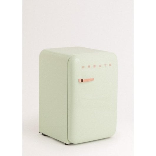 Create Frigorífico Retro Compacto 107L Gas R600a Verde