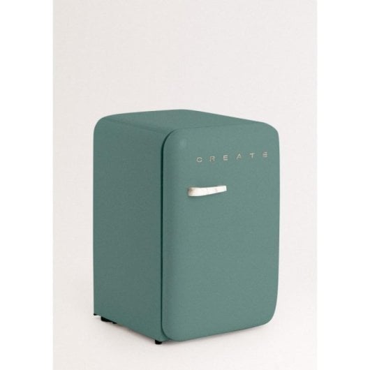 Frigorífico Retro Compacto 107L R600a Verde F