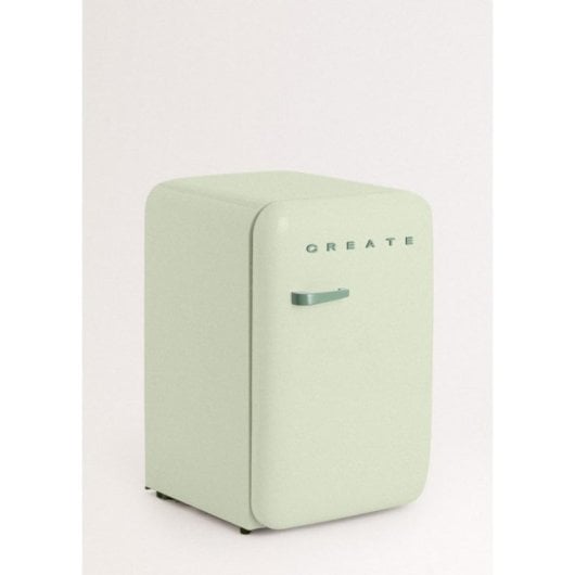 Frigorífico Retro Compacto 107L Gas R600a Verde F