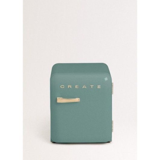 Frigorífico Retro Compacto 48L Eco Friendly R600a Verde F