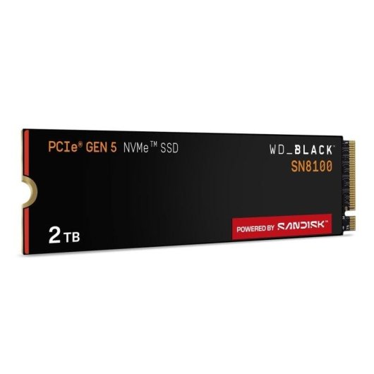 Disco Duro Sandisk WD Black SN8100 2TB SSD M.2 14900MB/s PCIe 5.0 NVMe