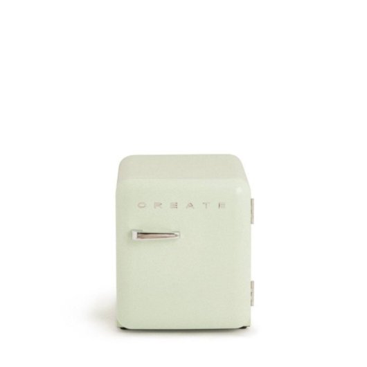 Mini Frigorífico Retro 48L Gas R600a Verde F