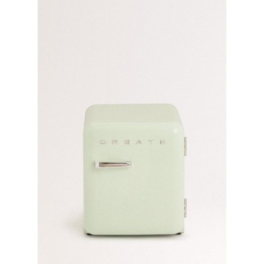 Mini Frigorífico Retro 48L Gas R600a Verde F