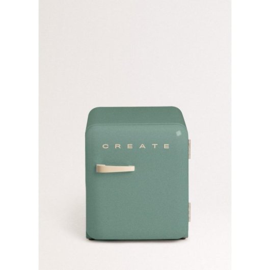 Mini Frigorífico Retro R600a 48L Eco Friendly Verde F