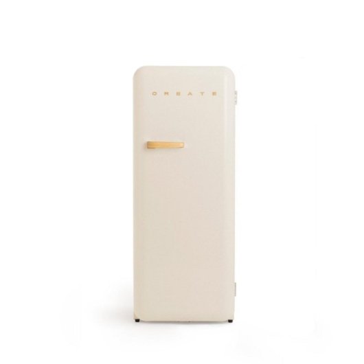 Create Frigorífico Una Puerta Retro 281L R600a Eco Friendly 150cm Blanco Roto D
