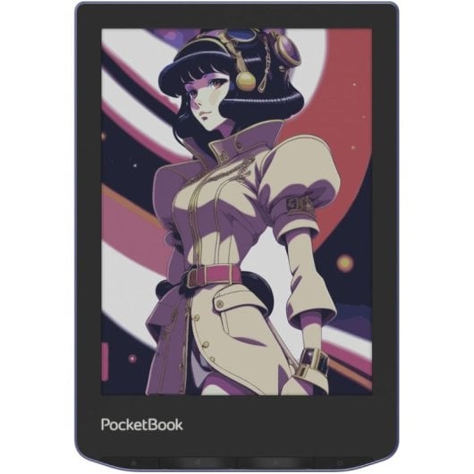 PocketBook Verse Pro Color 6" E Ink Libro Electrónico Ebooks Audiolibros BT IPX8 Texto a Voz Lavanda