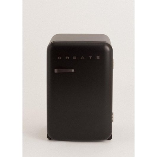 Create Frigorífico Mini Retro 107L Eco Friendly Gas R600a Negro D