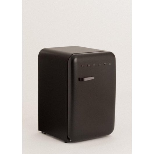 Create Frigorífico Mini Retro 107L Eco Friendly Gas R600a Negro D