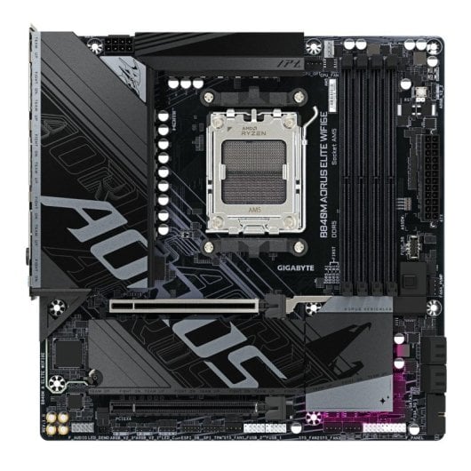 Carte Mère Gigabyte B840M Aorus Elite WiFi6E AM5 VRM 10+2+2 phases DDR5 256GB