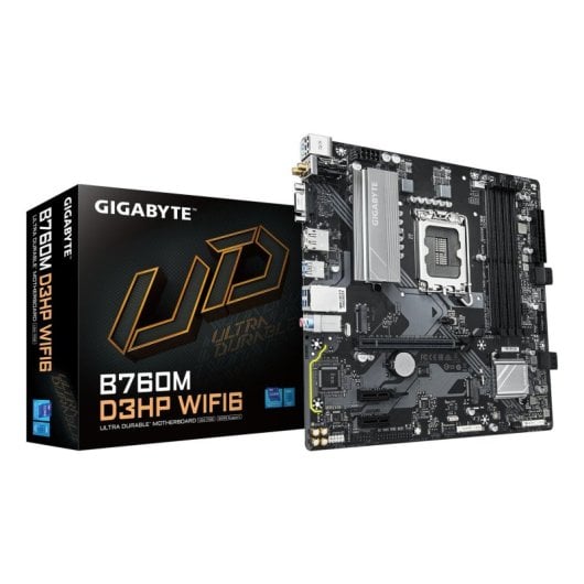 Carte Mère Gigabyte B760M D3HP WiFi6 DDR5 LGA 1700 Micro ATX