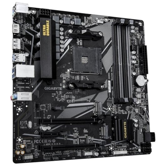 Placa base Gigabyte B550M DS3H R2 AM4 Micro ATX, DDR4, Dual M.2, 128GB, LAN 1GbE