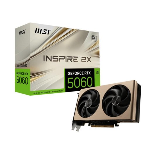 MSI GeForce RTX 5060 Carte Graphique NVIDIA 8 Go GDDR7 7680 x 4320 PCI Express x16 5.0