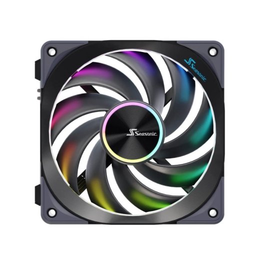 Ventilador Seasonic MagFlow 1225 ARGB PWM 2000RPM 12cm Negro FDB ARGB Universal