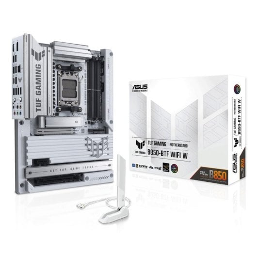 Carte mère ASUS TUF GAMING B850-BTF WIFI W ATX AM5 4x DDR5 PCIe 5.0 USB 3.2