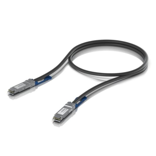 Cable DAC Ubiquiti UACC-DAC-QSFP28-0.5M 100Gbps QSFP28 0.5m Cobre Pasivo